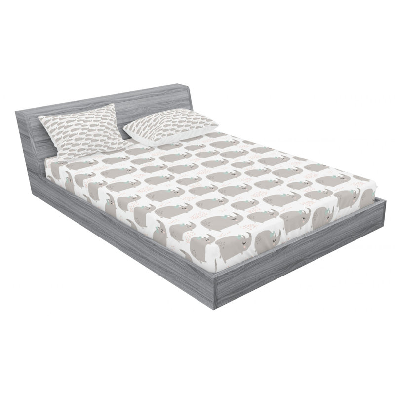 Microfiber Sheet Set, Full Sheet Set with Fitted Sheet