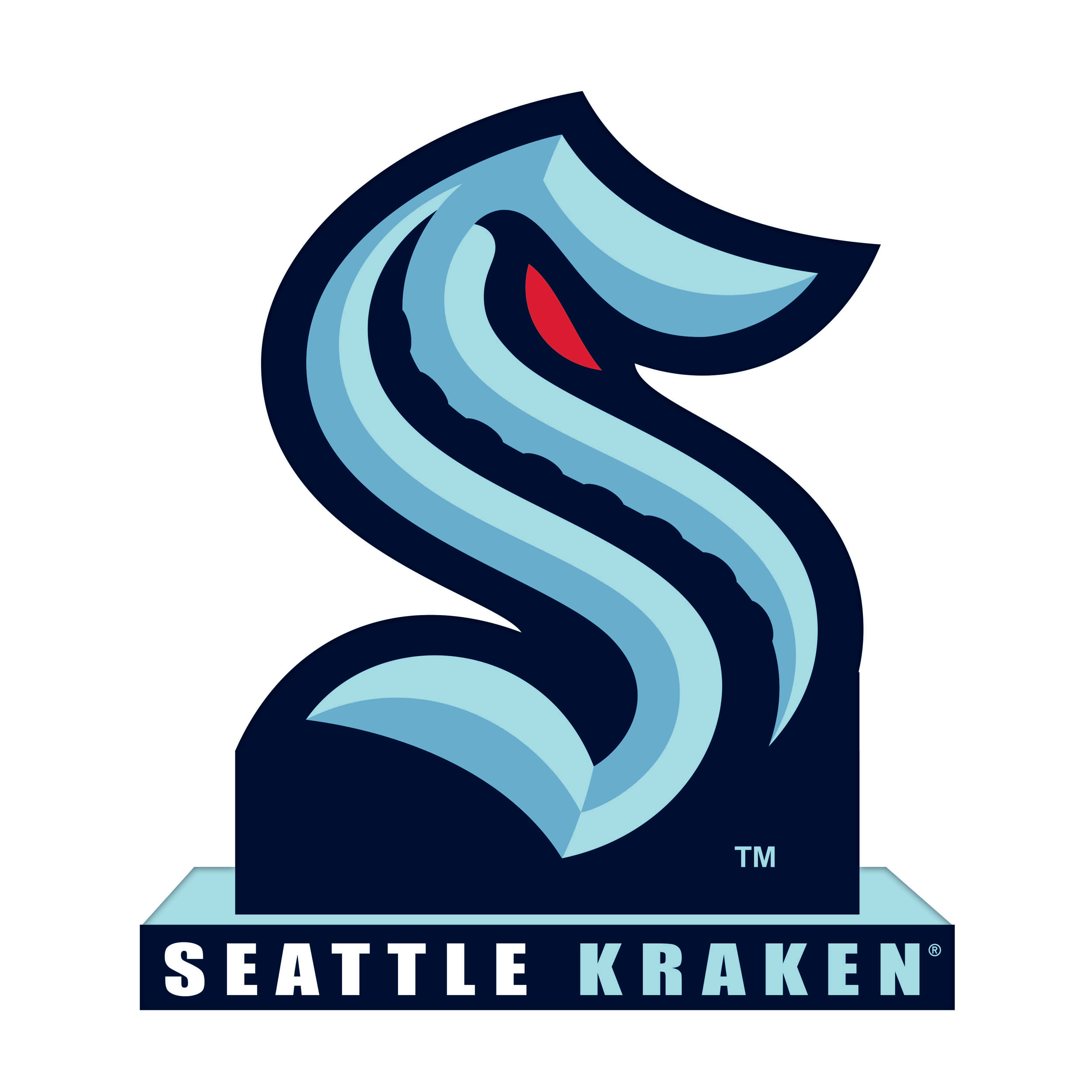 Seattle Kraken Hockey Stick Dog Toy