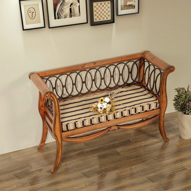Banc double rembourré American