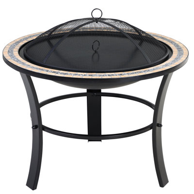 Round Steel Smokeless Fire Pit