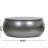 Aluminum Drum Coffee Table