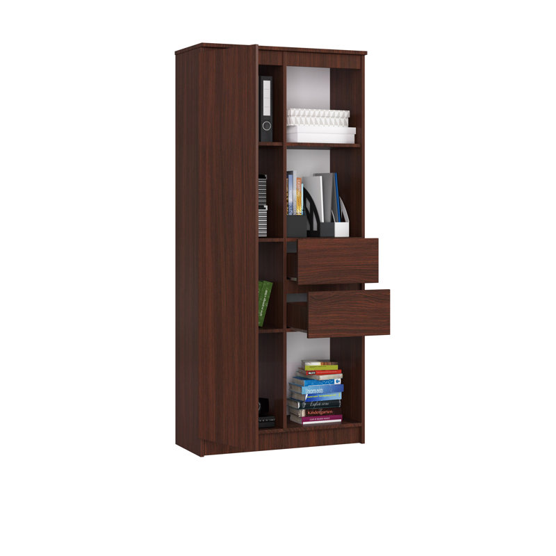 Azariya 180cm H x 80cm W Standard Bookcase