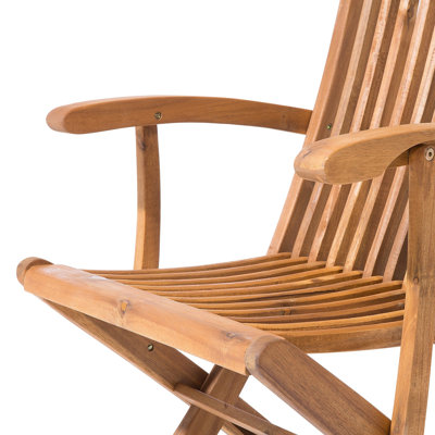 Maren Foldable Outdoor Patio Dining Armchair