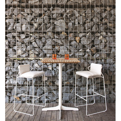 Ceru Outdoor Square Bar Table