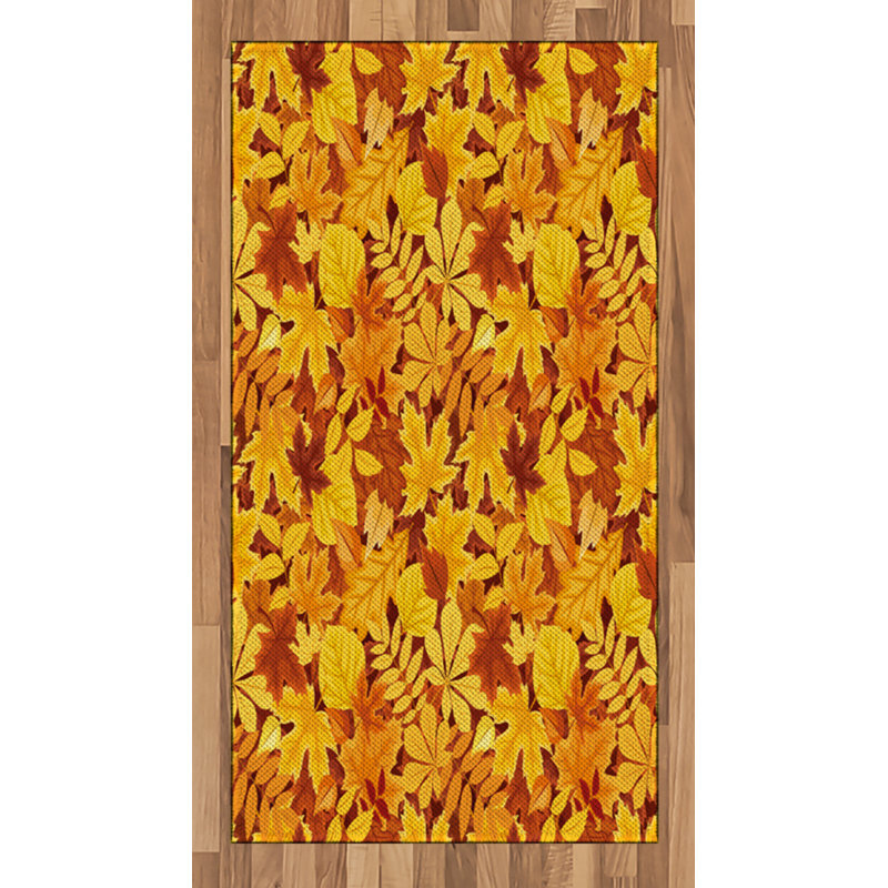 Tree High Density Long Fiber Poly Threads Decorative Area Rug Carpet, Rectangle 2'7" x 5'
