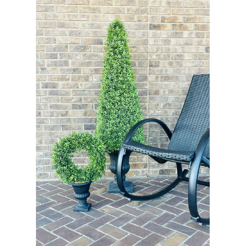Topiaire buis artificiel en buis 12,25 po