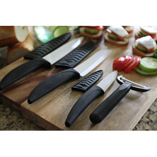 Miracle Blade IV World Class Professional Series White Ceramic 7-piece Knife Set