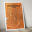« minneapolis »-impression d’art graphique sans cadre sur papier-31737266