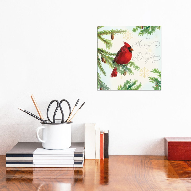 Christmas Blessings I 1 Piece Wrapped Canvas Wall Art, 30.48 cm H x 30.48 cm W