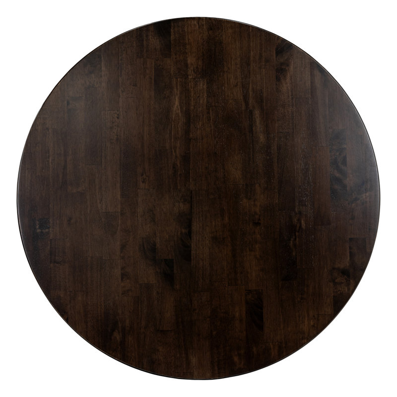 Rosy 42" Round Table Top, Brown