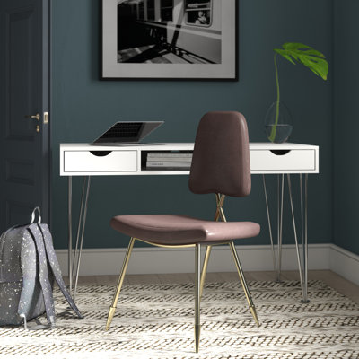 Chaise d'appoint rembourrée Ponder