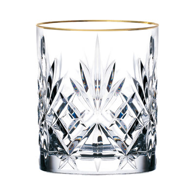 Siena 9oz. Crystal Whiskey Glass Set