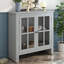 Buffet en bois de pin massif de 31,5 po Kailia