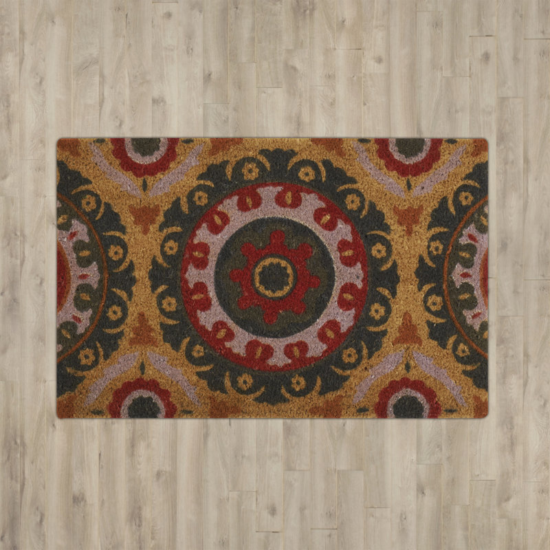 Tapis d'extérieur Fenley, Rectangle 2 pi x 3 pi, Marine