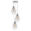Drummans 3 - Light Chrome Cluster Pendant
