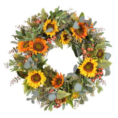 SUNFLOWER WREATH