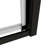 Pivot Swing Glass Bathroom Door - 44-48" W X 71" H, Matte Black, 1/4" Tempered Glass, Stainless Steel Handle, Magnetic Close, Leakage Feature Black Shower 71", Closure, Leak, Easy To Install-120954872