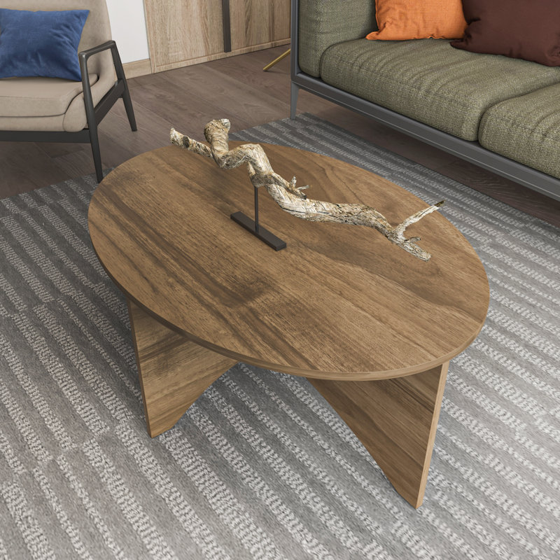 Table basse et cocktail Solo Solo, Noyer