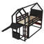 Lit mezzanine simple en bois massif avec bibliothèque pour enfants-1452971063-1452971061