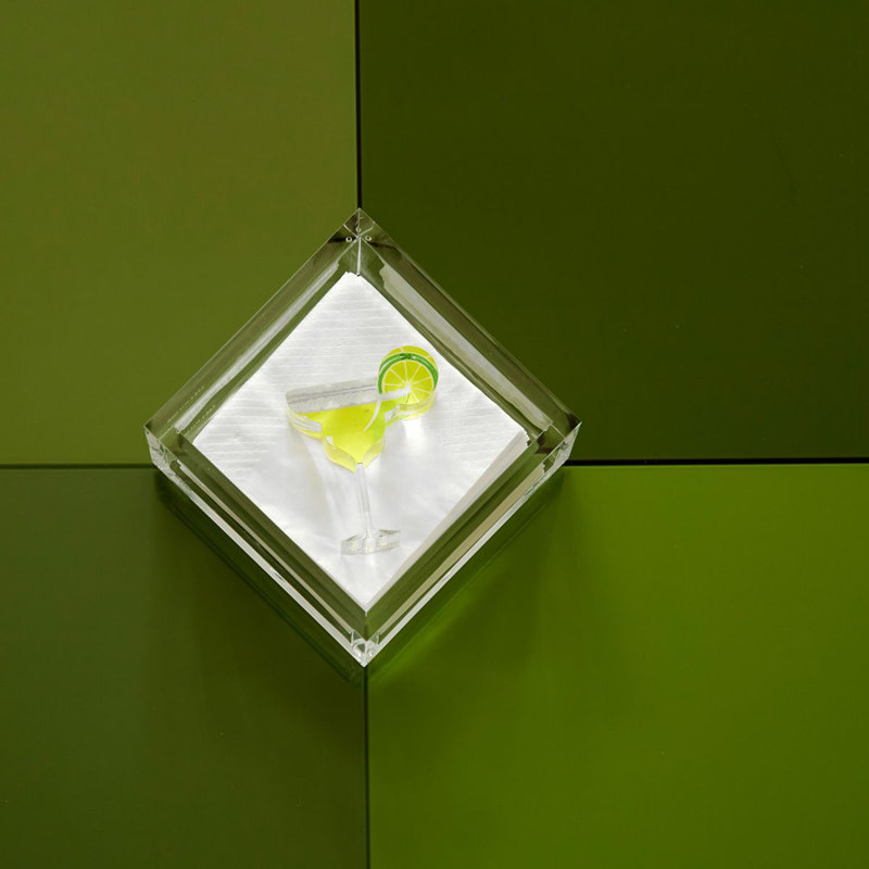 Acrylic Flat Napkin Holder