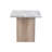 Faux Marble End Table