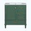 Ensemble de meuble-lavabo simple 30 po avec plateau en céramique Maureena-222735787-222735790