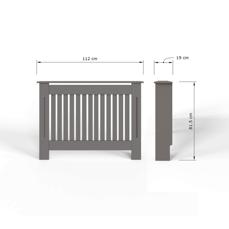 Radiator Cover, W112 x H81.5 x D19cm