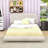 Luxurious Teddy Fleece Upholstered Platform Bed with Curve-Shaped Design-1157694302-1157694288