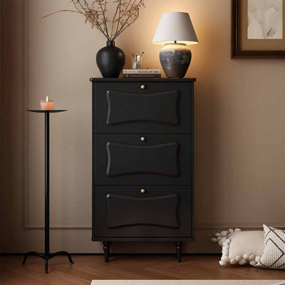 Armoire à chaussures de luxe américaine mince et légère