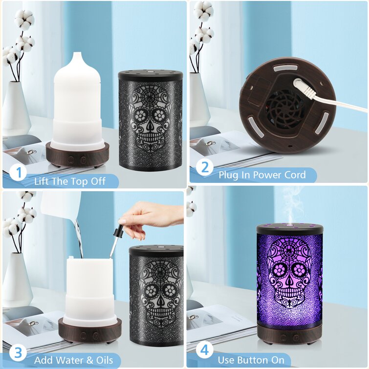 Airthereal Flame Diffuser - Essential Oil Diffuser and Ultrasonic