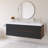 60" Wall-Mounted  Bathroom Vanity With White Solid Surface Basin-953698318