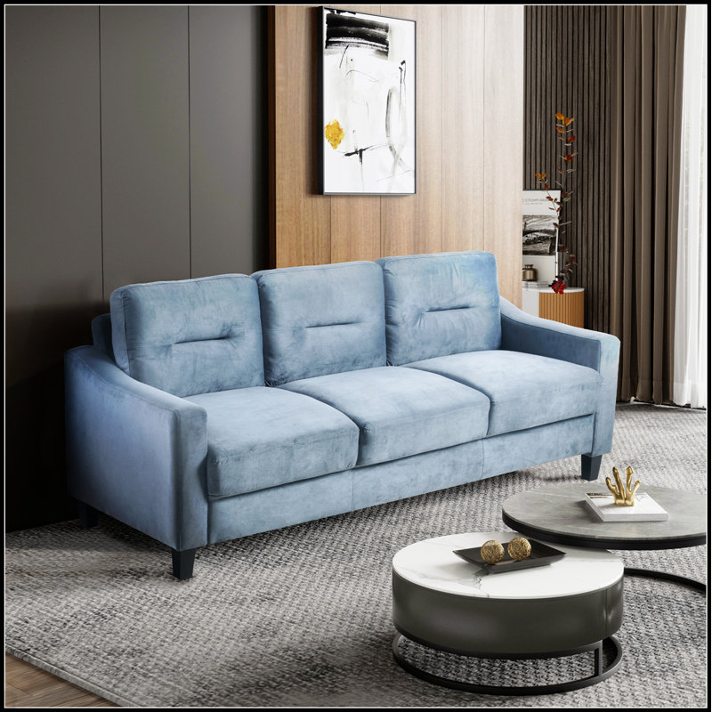 Canapés et canapés modulaires en velours confortables pour le salon, la chambre à coucher et le bureau, pour les petits espaces