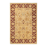 Classic One-of-a-Kind 4'2" x 6'4" Hand Knotted Area Rug