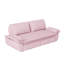 Canapé-lit escamotable de 73,2 po, canapé-lit convertible 3 en 1, causeuse en velours multifonctionnel-2032222845