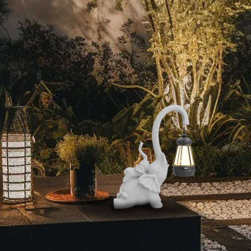 Resin Garden Statue, White