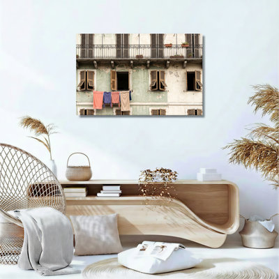 Blanchisserie, impression sur toile, ensemble de 1