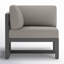 Canapé modulaire d'extérieur avec coussins Sunbrella 94 po Smith-480524818-490976410