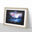 Lake In Yosemite National Park Paint Splash - Picture Frame Graphic Art-56865522-56865521