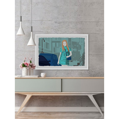 Travel in Fashion 1 Piece Single Picture Frame Wall Art