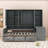 3 Drawers Wooden Daybed with Built-In Desk, Shelves, and Cabinets-824947399-824947396