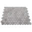 MOSAIQUE BOIS DE MIEL 2 po HONED