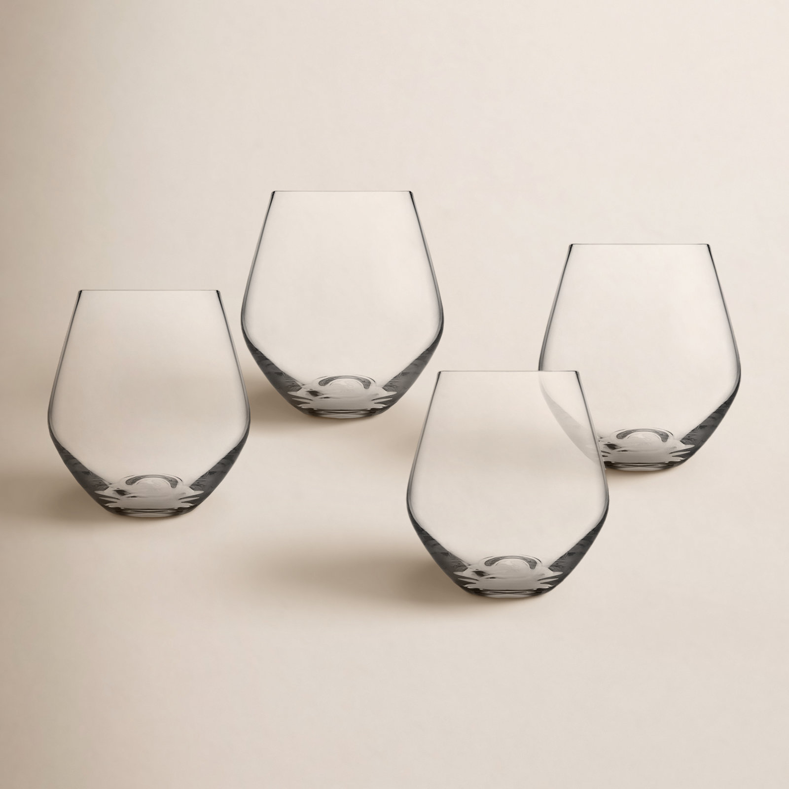 Meridian Stemless Wine 18Oz, Clear