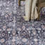 Tapis ivoire bleu marine Fien-563686466