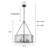Jairdan 5-light Dimmable Drum Chandelier With Mist Glass-811335692