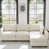 Chenille beige sélectionné