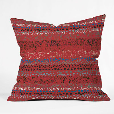  Little Dots Indoor/Outdoor Throw Pillow