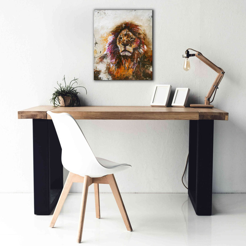 «Tiger Vision» par Design Fabrikken, estampe numérique sur toile, H 24 po x l 20 po x P 0,75 po