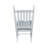 Wooden Porch Rocker Chair  WHITE, Without Mat