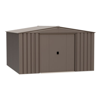 Essential 10X10 Steel Shed Oswego Tea