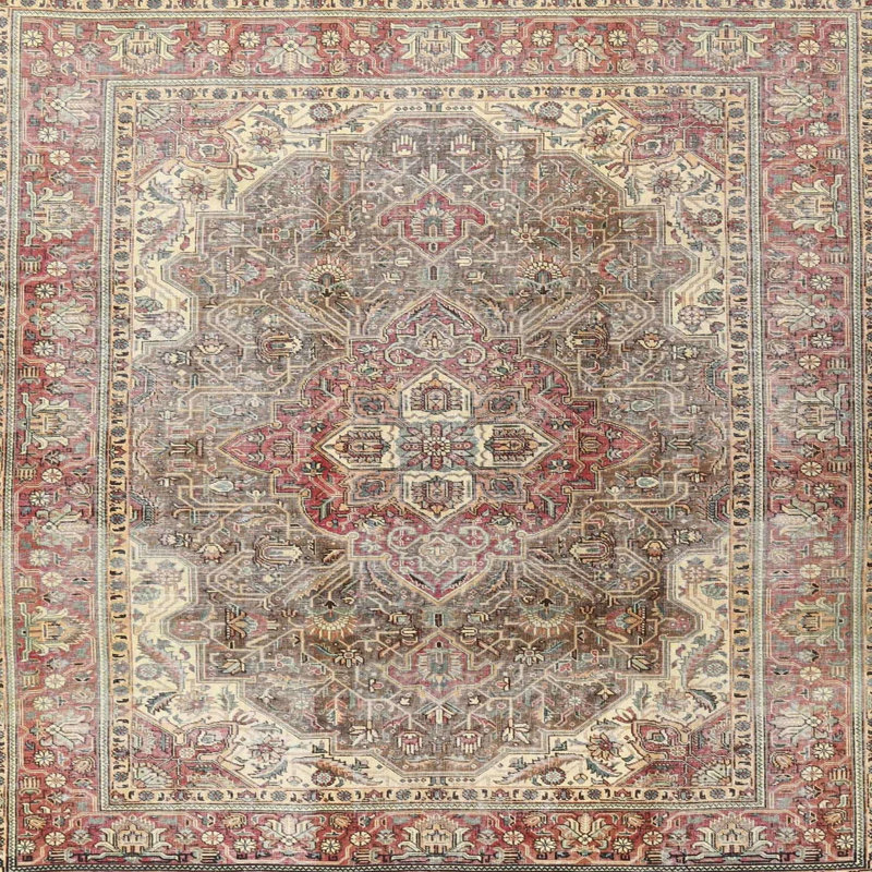 Oriental Indoor Rug, Square 8'